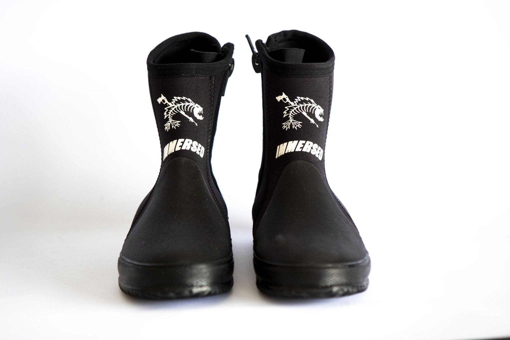 Classic Neoprene Boots 5mm (zip up side) with Tuff Rubber Sole Sports