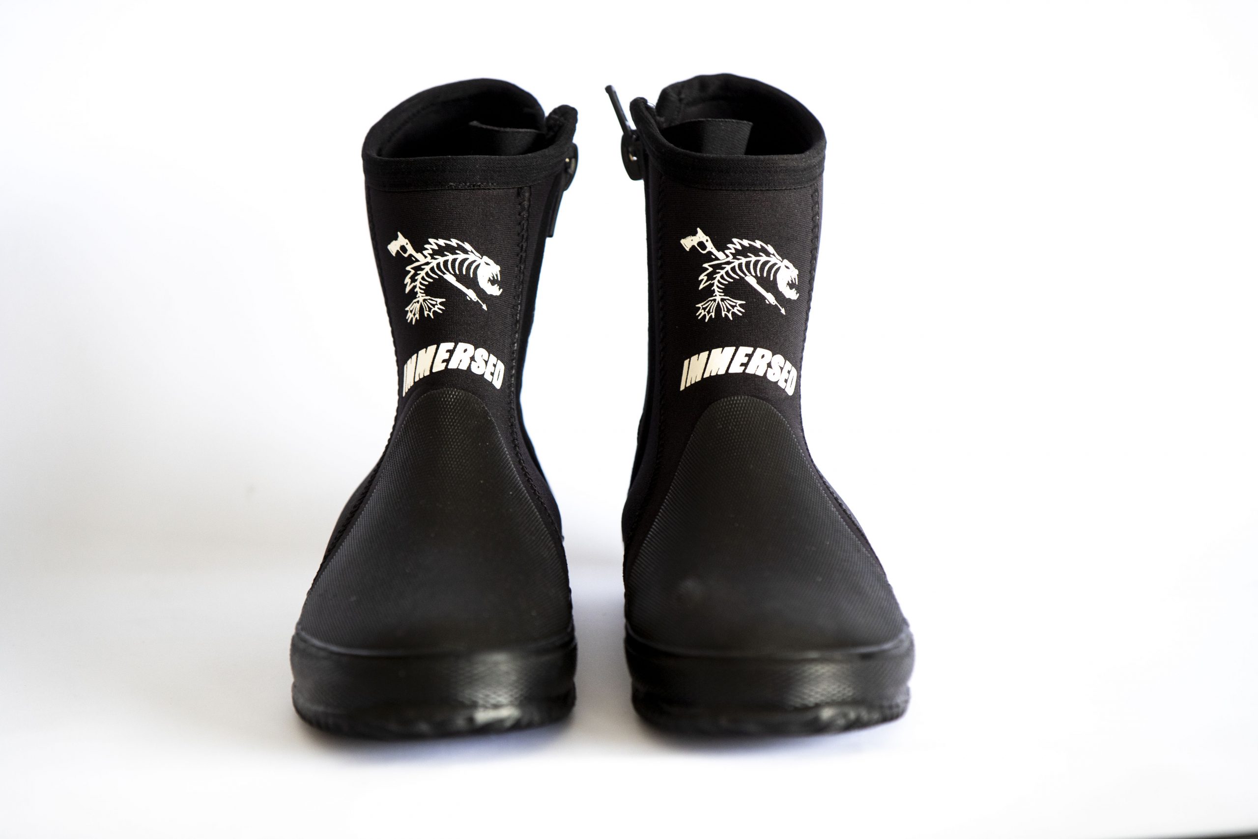 Classic Neoprene Boots 5mm (zip up side) with Tuff Rubber Sole - Sports