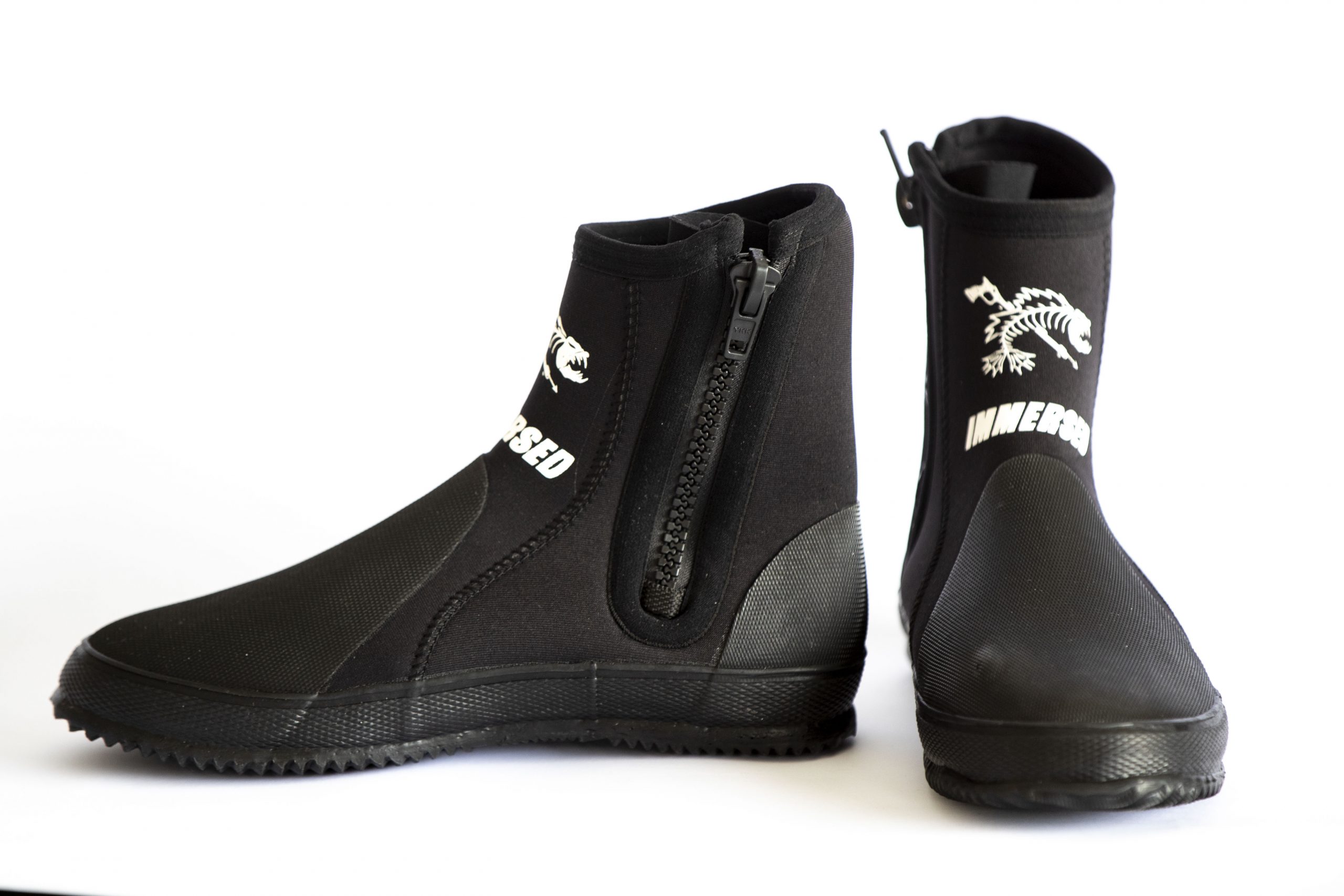 Classic Neoprene Boots 5mm (zip up side) with Tuff Rubber Sole Sports