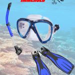 Immersed Dive Fins, Snorkel & Mask Set