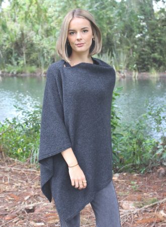 Possum & Merino Poncho