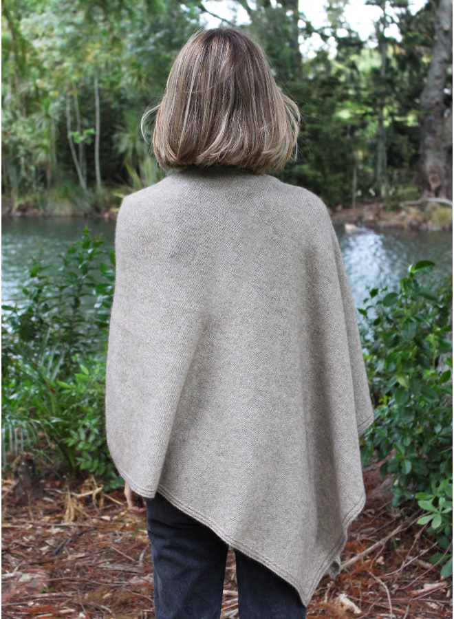 Possum & Merino Poncho