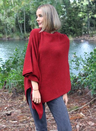 Possum & Merino Poncho