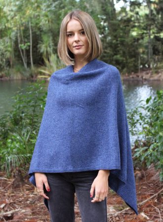 Possum & Merino Poncho