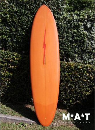 MAT Middy Surfboard Retro Orange